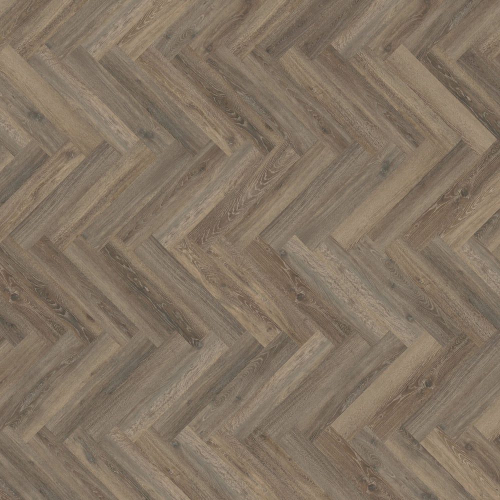 Houtlook PVC tegels visgraat gelegd