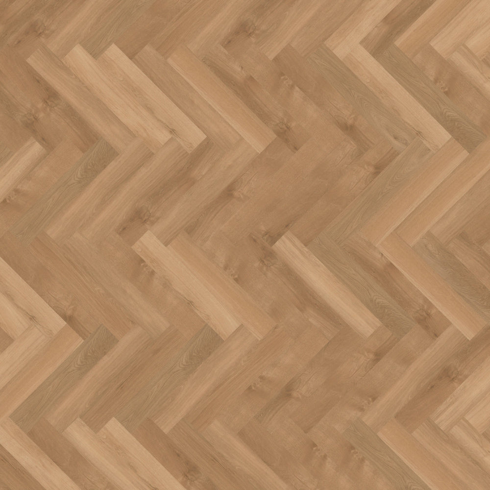 Houtlook PVC tegels visgraat gelegd