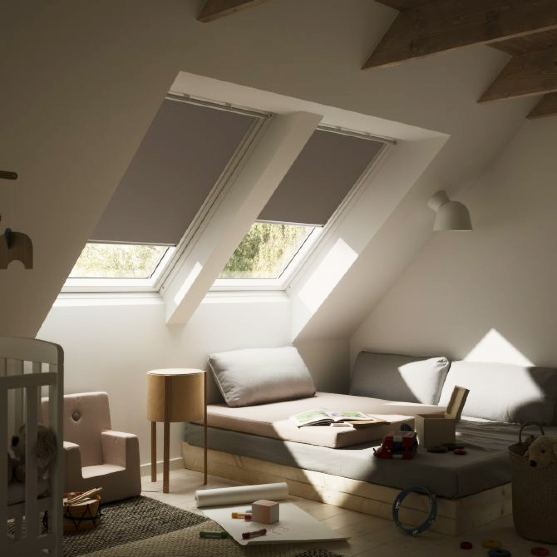 Velux Dakraam Verduisterend Rolgordijn Livinglux