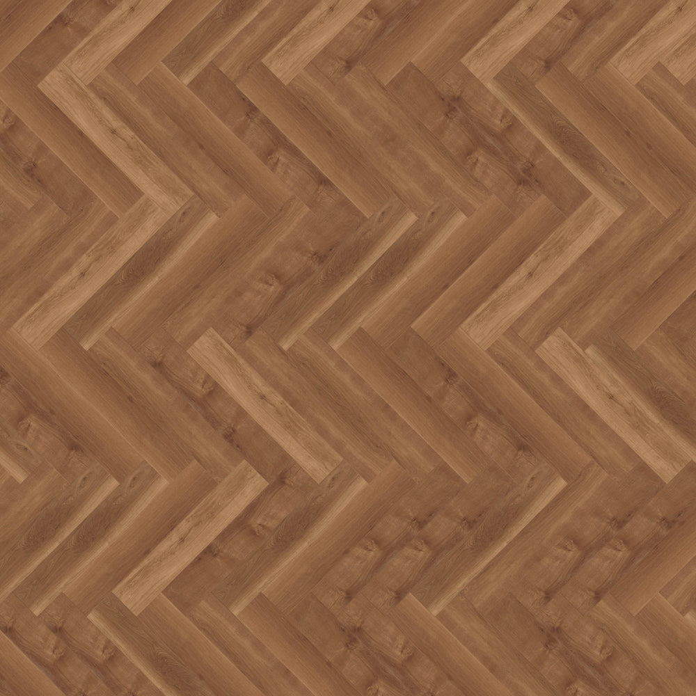 Houtlook PVC tegels visgraat gelegd